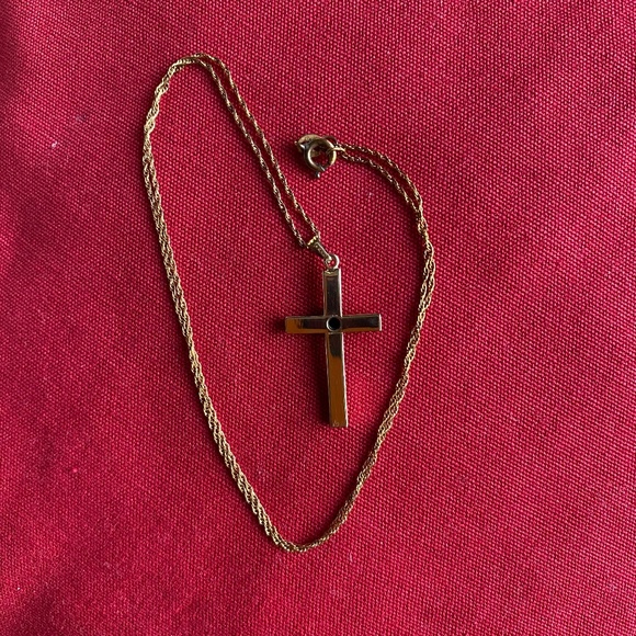 A&Z Hayward I Cross Necklace I 1/10 14K GF - Picture 7 of 15